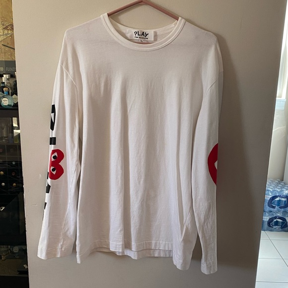 Play Comme Des Garçons Authentic Long Sleeve Tee, excellent condition! - Picture 1 of 1